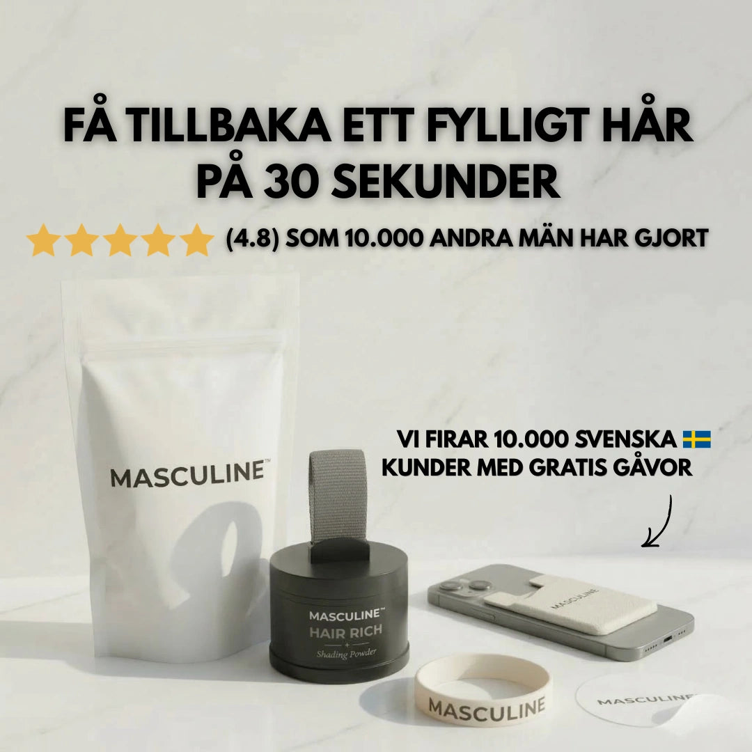 Masculine HairRich™ - Premium Hairloss Filler For Men