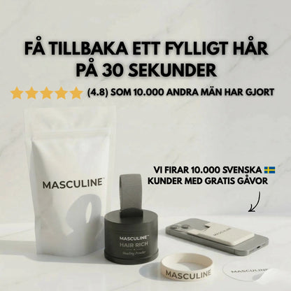 Masculine HairRich™ - Premium Hairloss Filler For Men