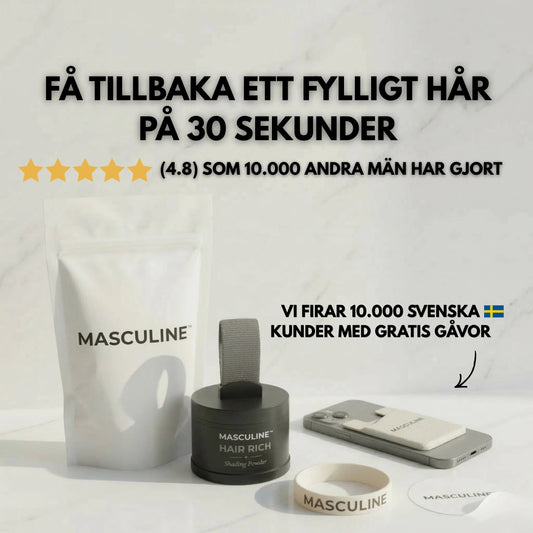 Masculine HairRich™ - Premium Hairloss Filler For Men