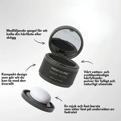 Masculine HairRich™ - Premium Hairloss Filler For Men